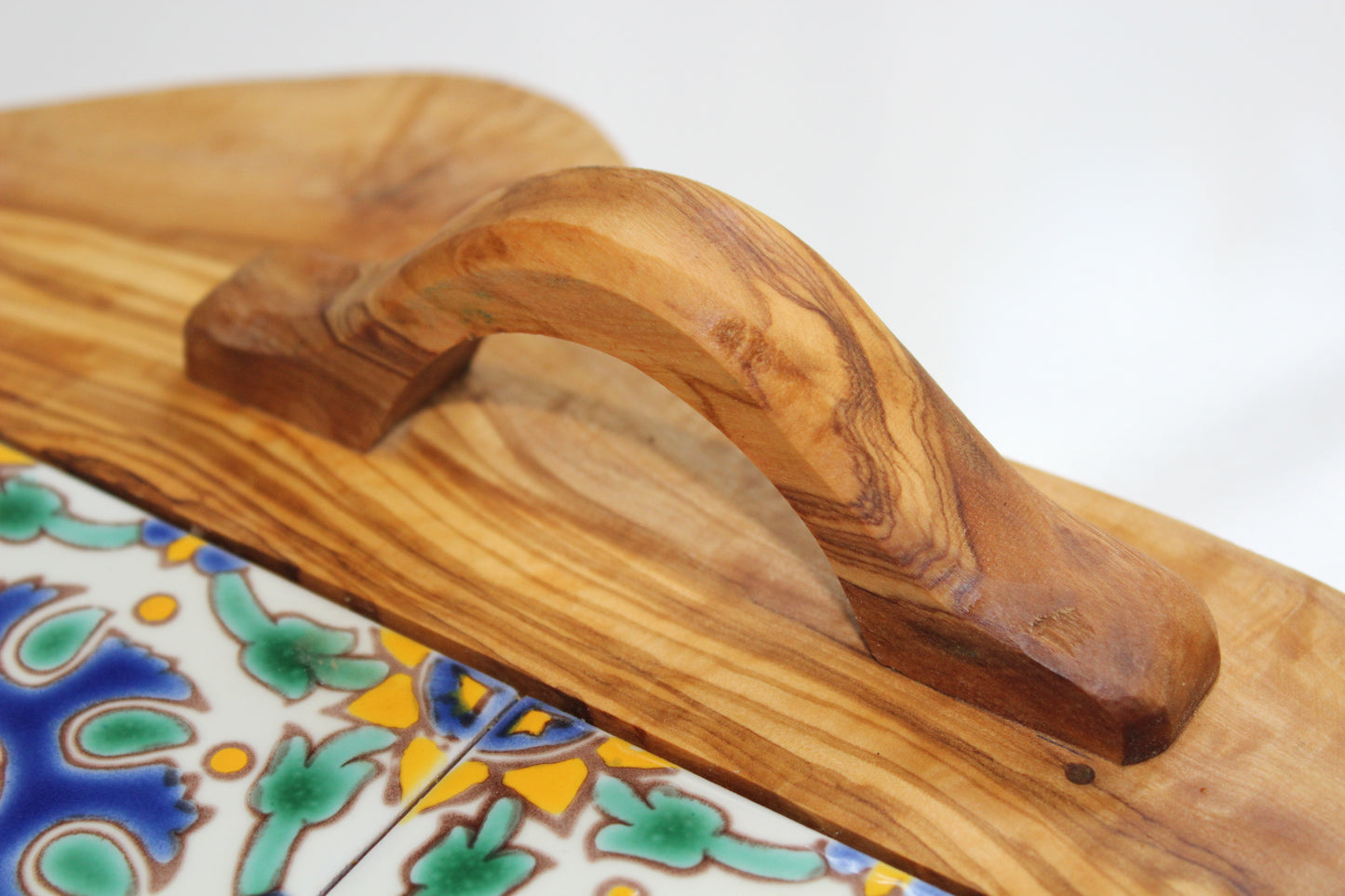 Ceramic Tray with Handles (203060)