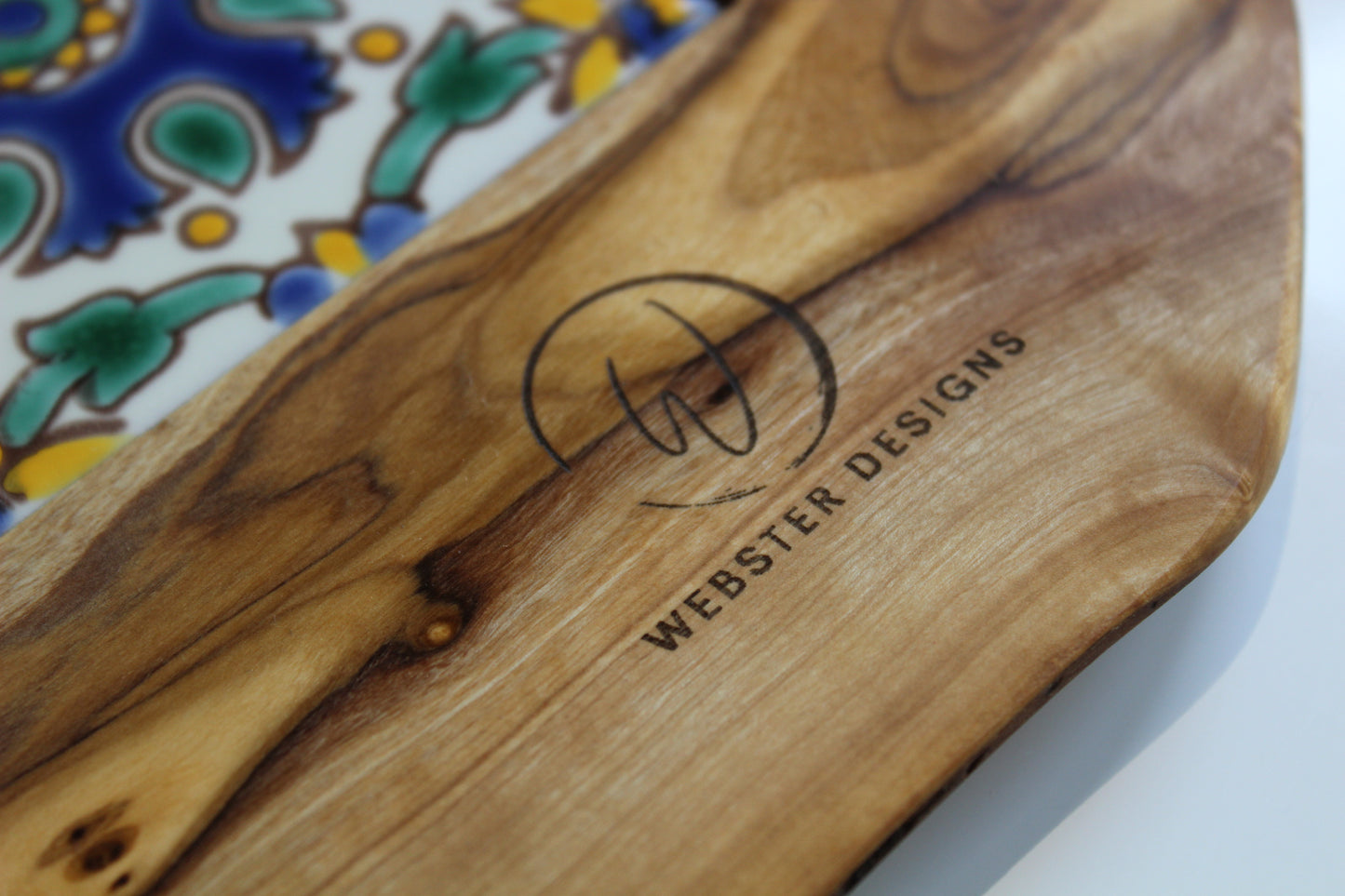 Ceramic Tray with Handles (203060)