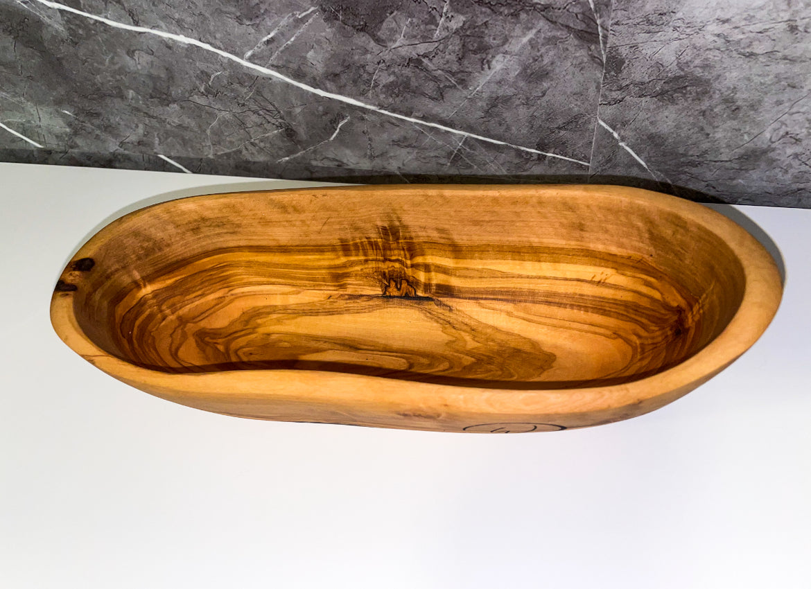 Olive Wood Boat (203152)