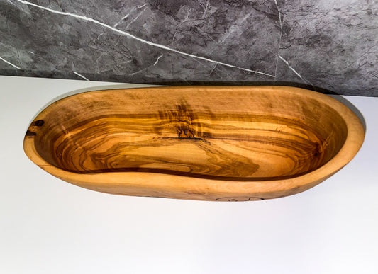 Olive Wood Boat (203152)