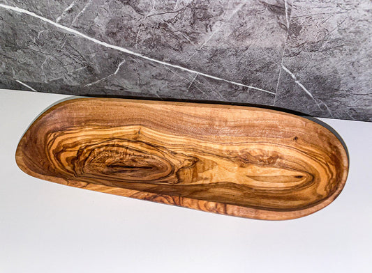 Olive Wood Boat (203153)