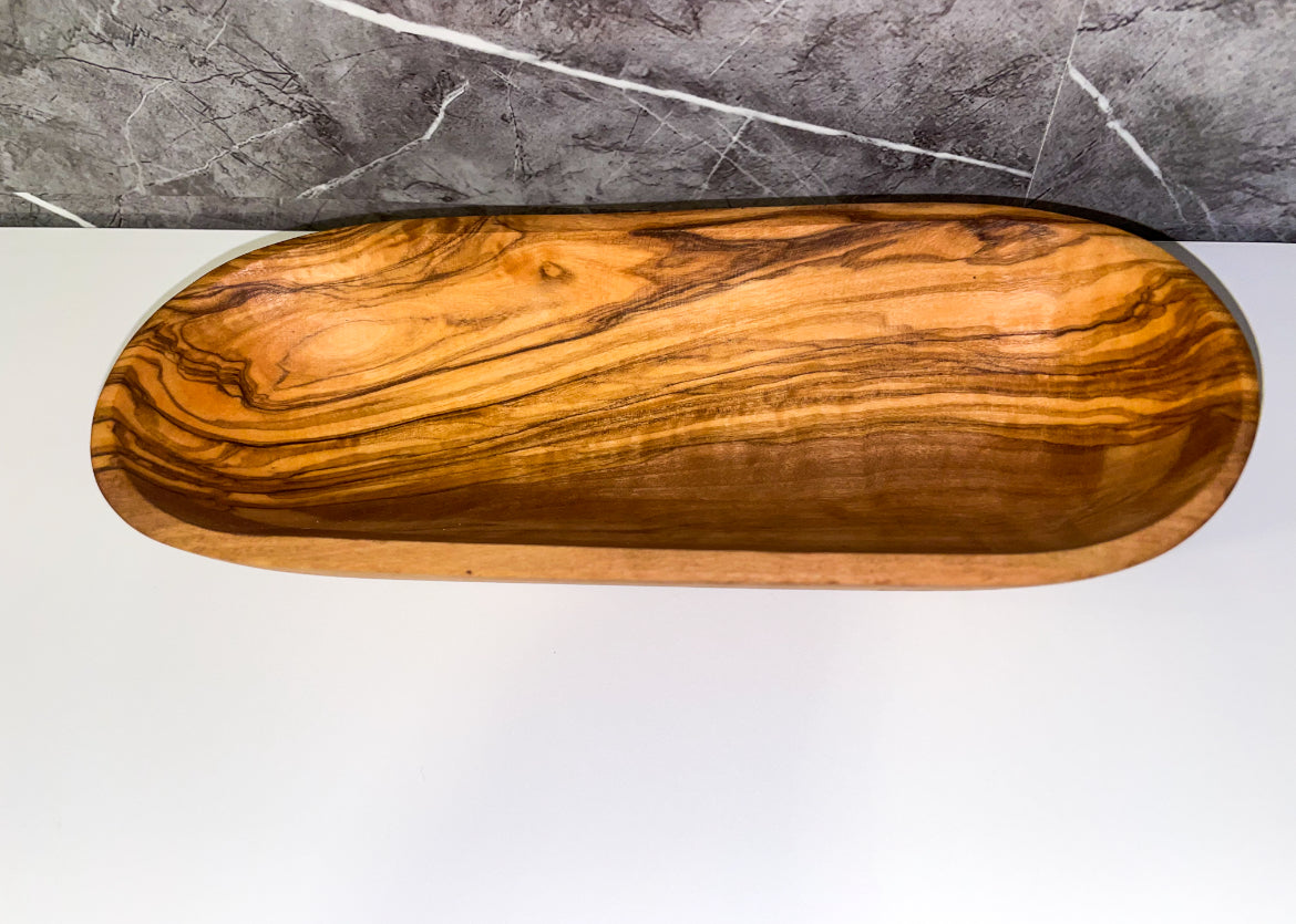 Olive Wood Boat (203154)