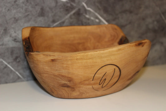 Rustic Olive Wood Bowl (203181)