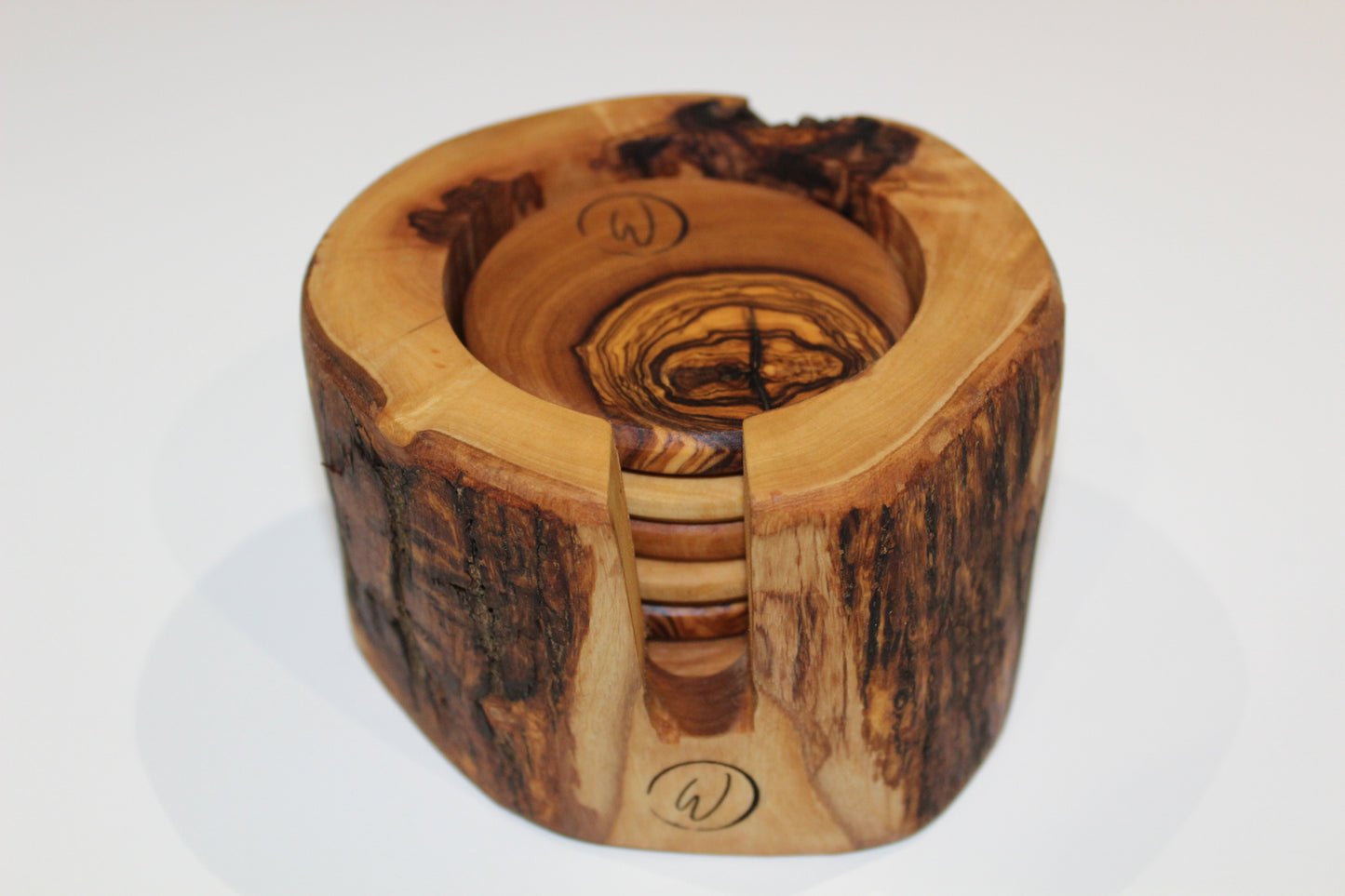 Log Syle Coaster Set