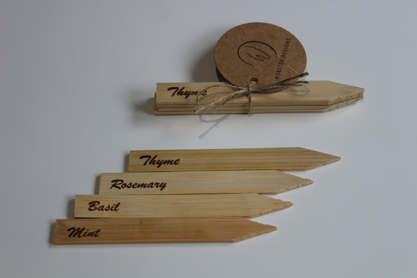 Wooden Herb Labels (set of 4)