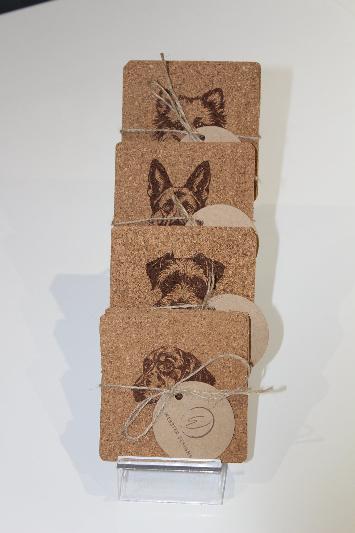 Schnauzer Coasters (set of 4)