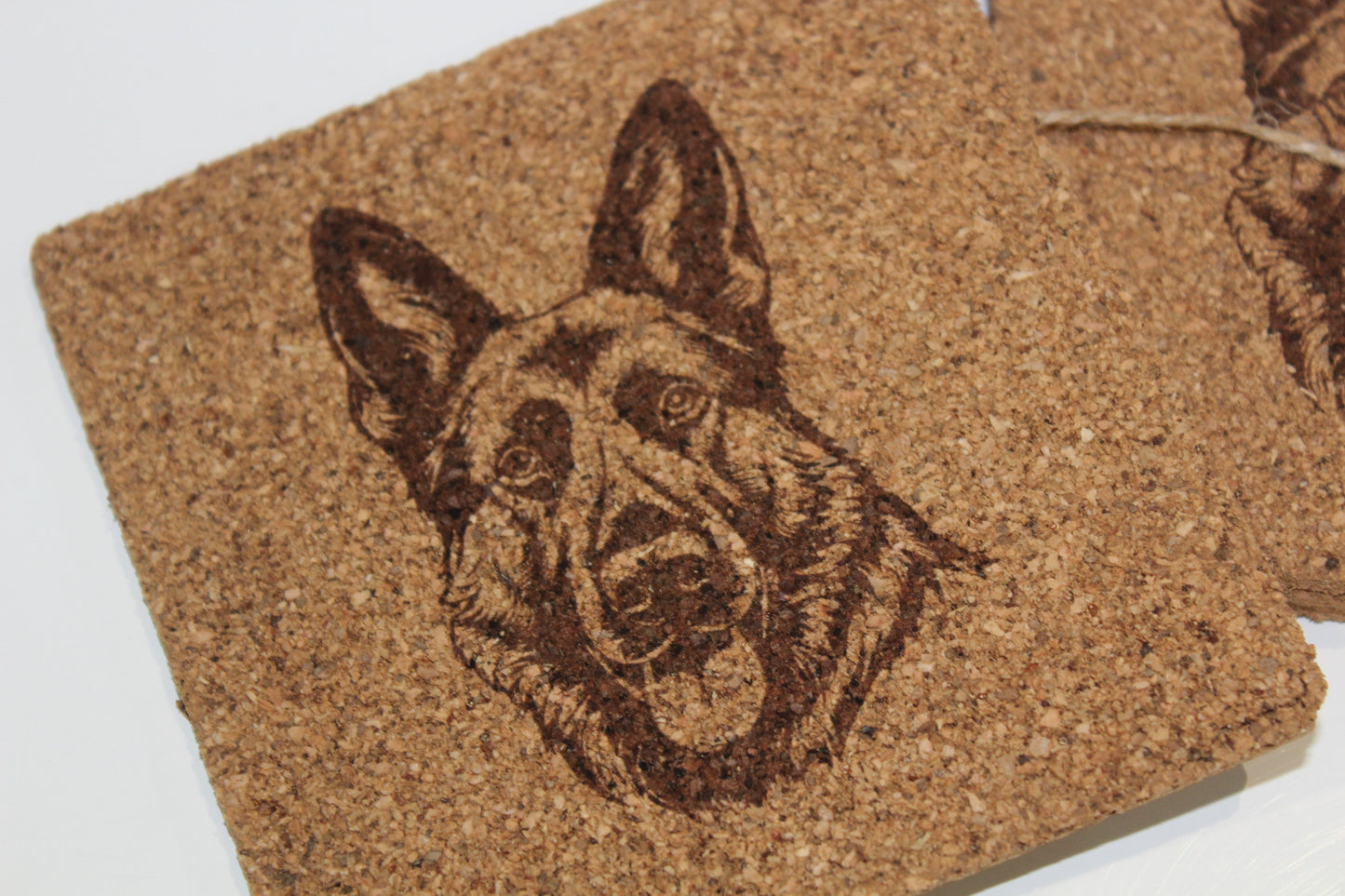 German Shepherd Coasters (set of 4)