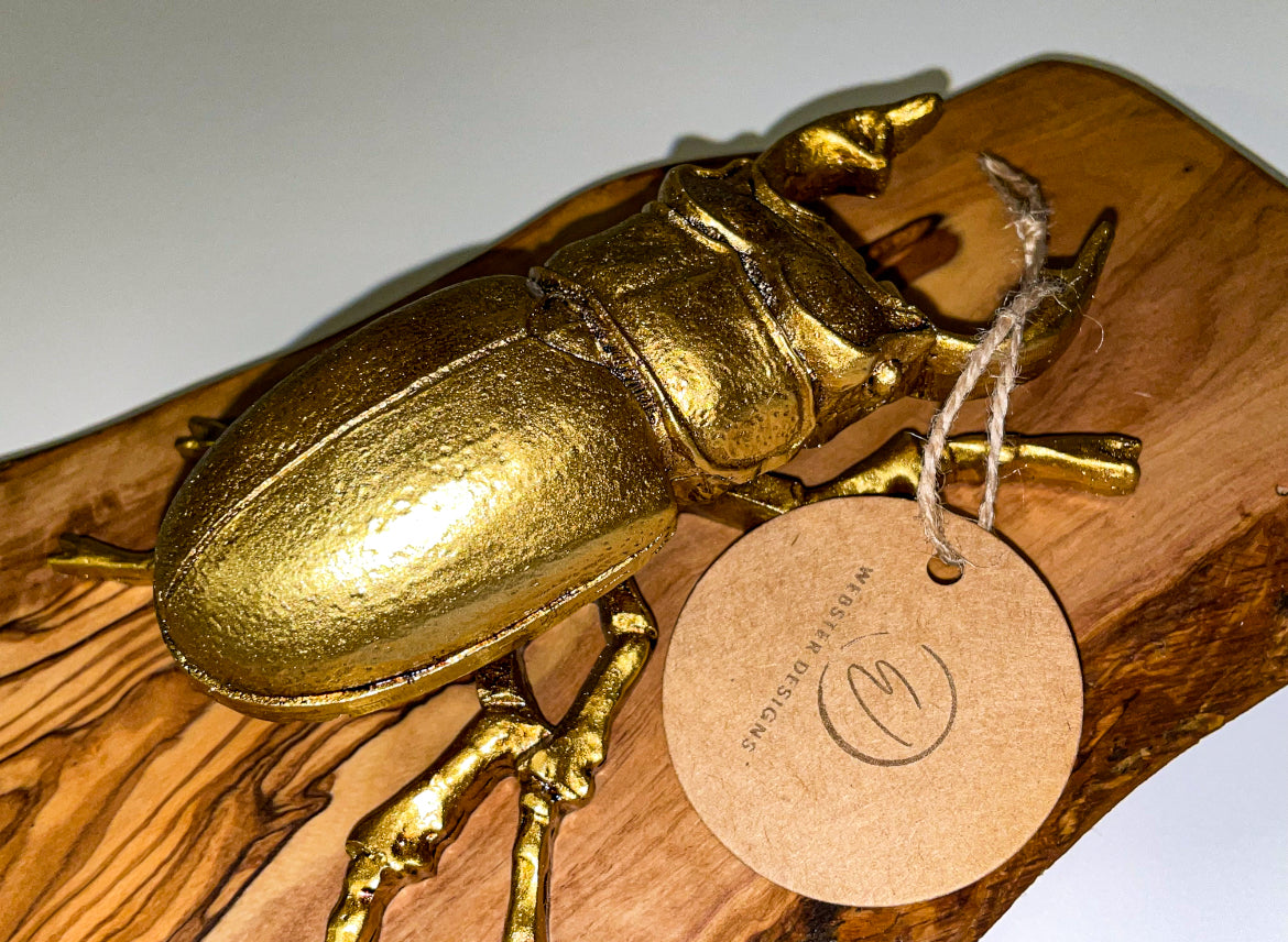 Olive Wood Bug Decorative Piece (203129)
