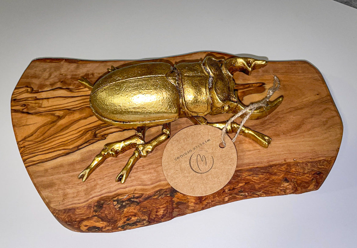 Olive Wood Bug Decorative Piece (203129)