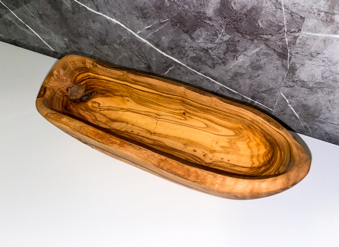 Olive Wood Boat (203151)