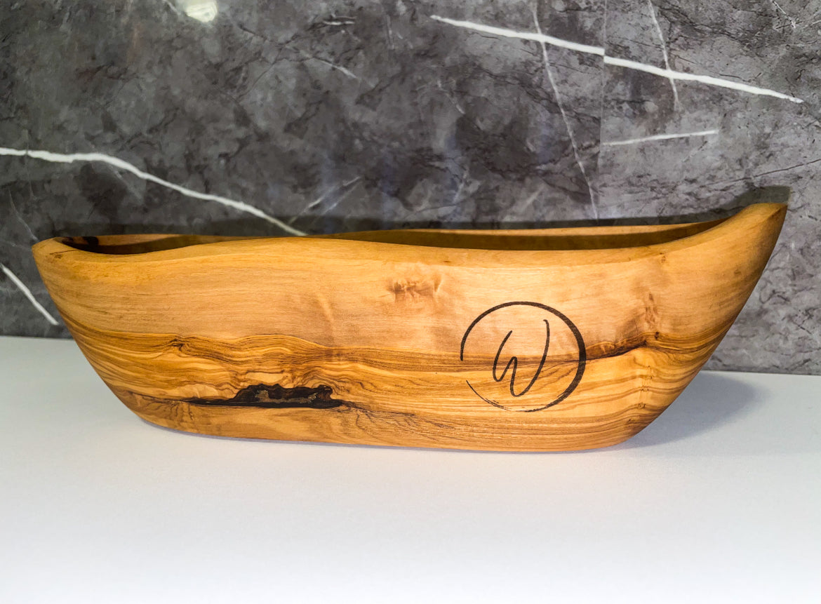 Olive Wood Boat (203152)