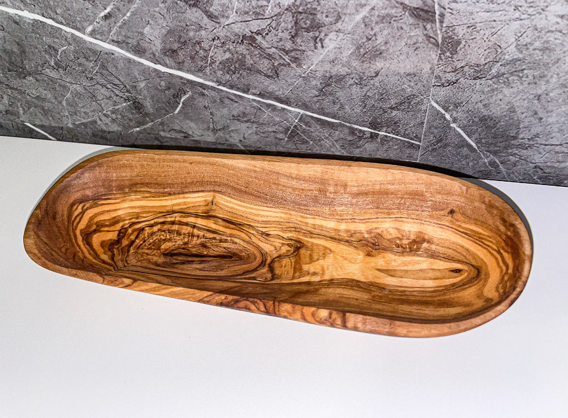 Olive Wood Boat (203153)
