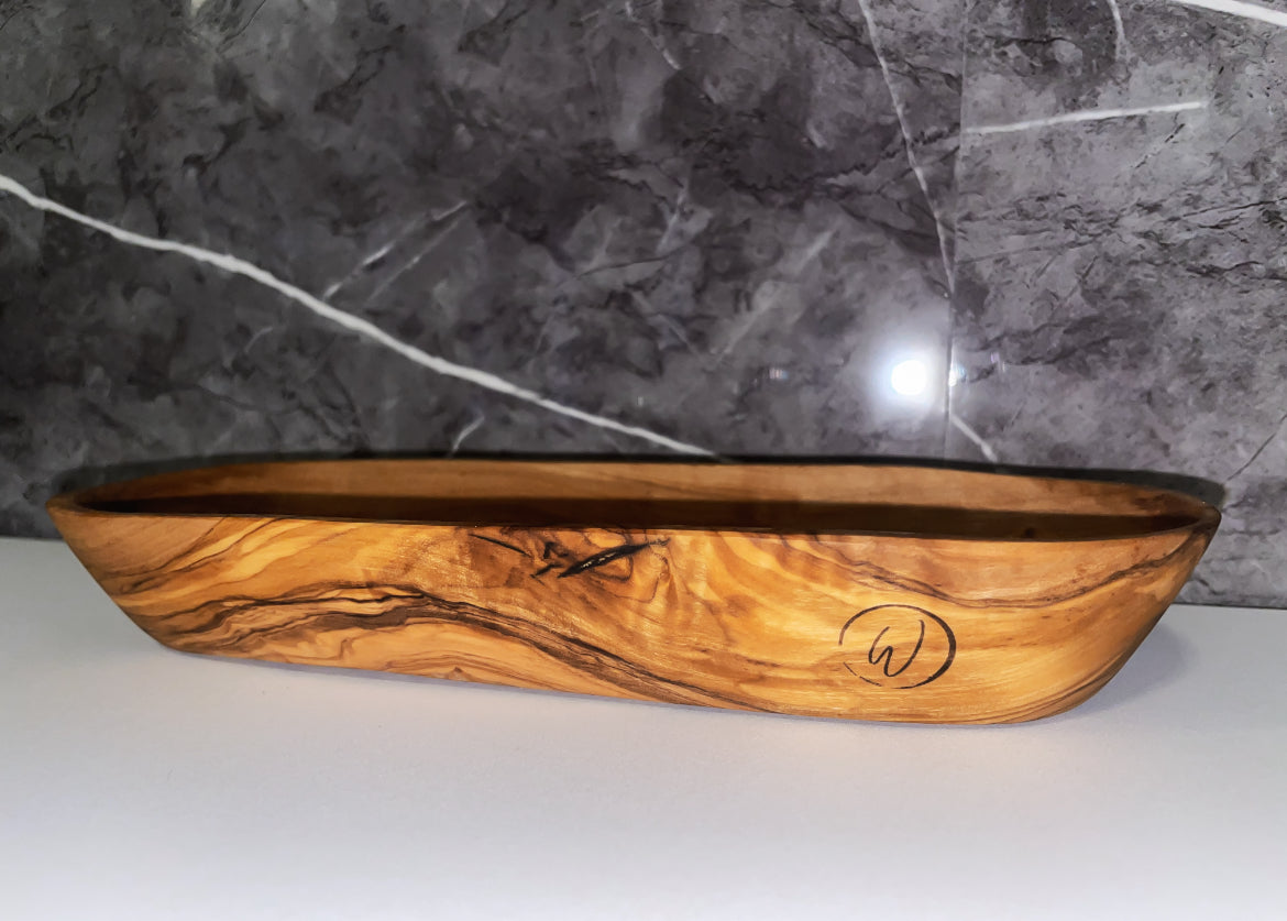 Olive Wood Boat (203153)